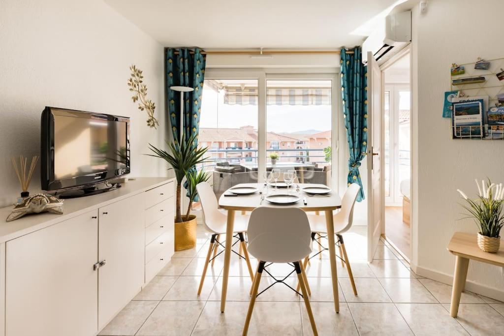 Port-Frejus, Le Paladien, Appartement 2 Pieces Climatise, Terrasse & Parking Eksteriør billede
