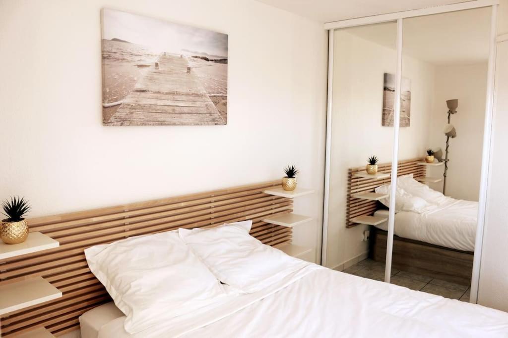 Port-Frejus, Le Paladien, Appartement 2 Pieces Climatise, Terrasse & Parking Eksteriør billede