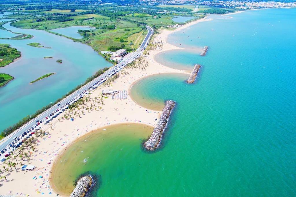 Port-Frejus, Le Paladien, Appartement 2 Pieces Climatise, Terrasse & Parking Eksteriør billede